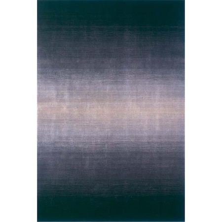 Momeni Metro 8 ft. x 11 ft. Rug - Midnight Black METROMT-12MBK80B0